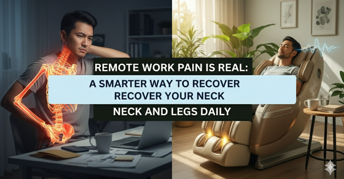 Remote Work Pain Is Real: A Smarter Way to Recover Your Neck and Legs Daily