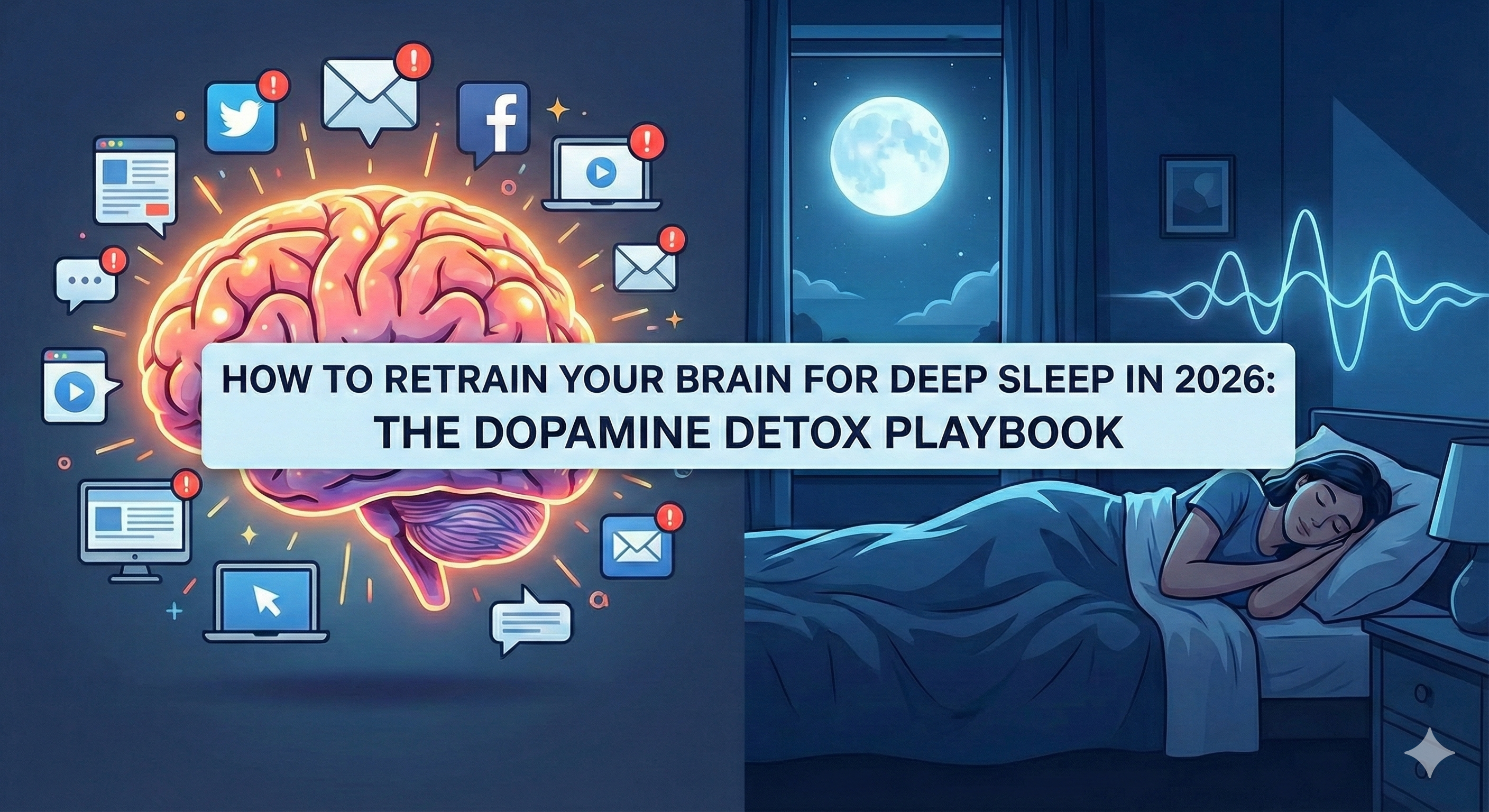 How to Retrain Your Brain for Deep Sleep in 2026: The Dopamine Detox Playbook