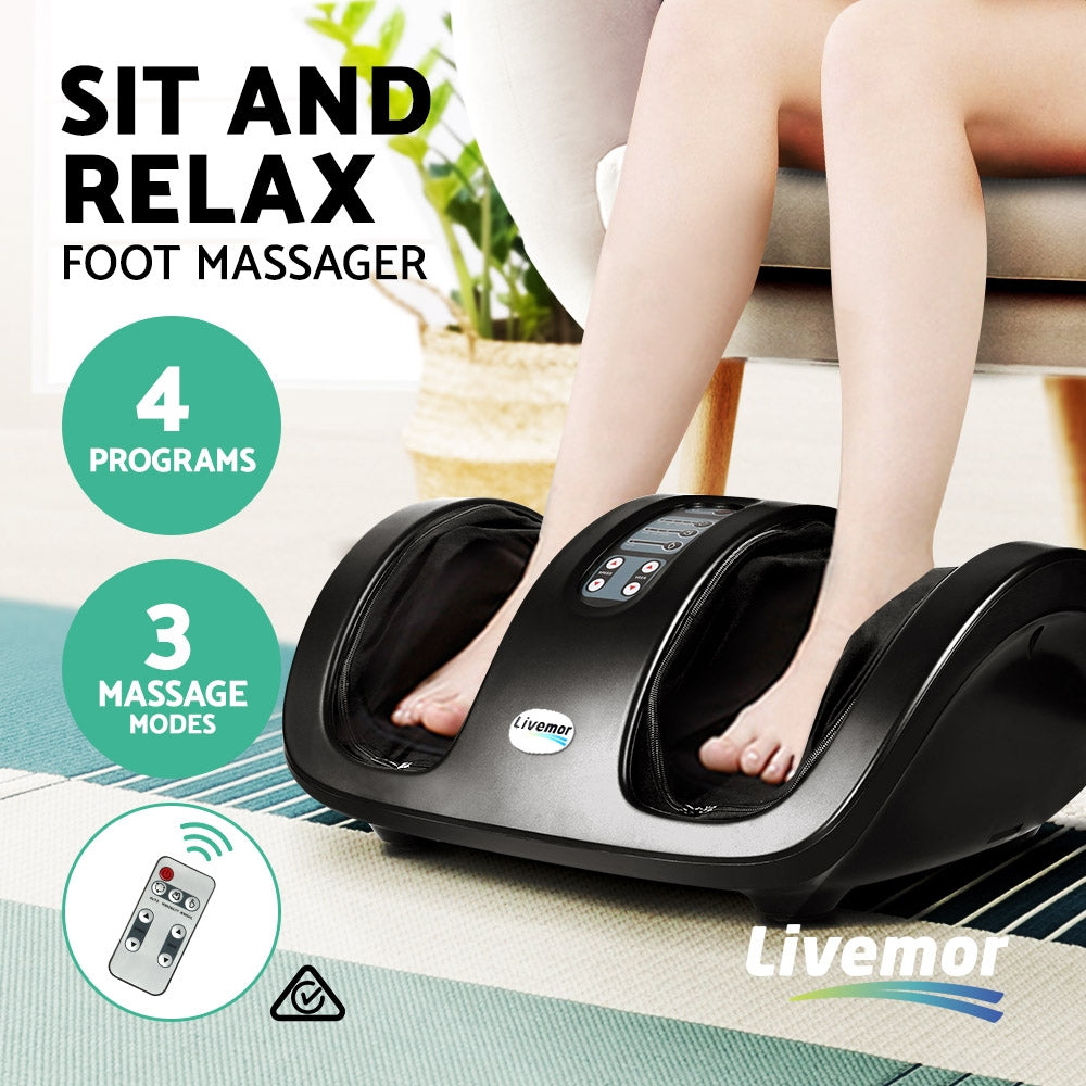Shiatsu Leg Massager – Black