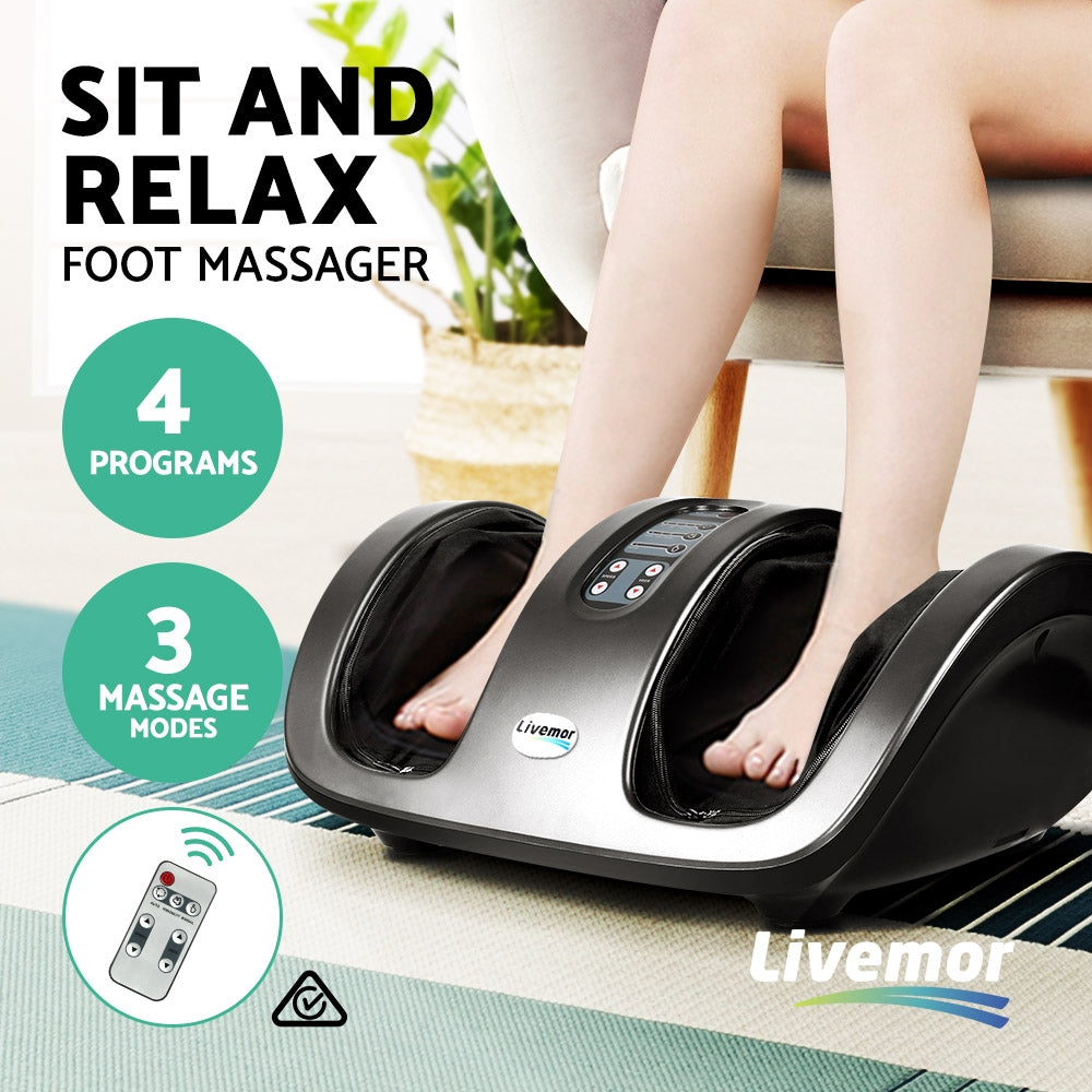 Shiatsu Leg Massager – Grey