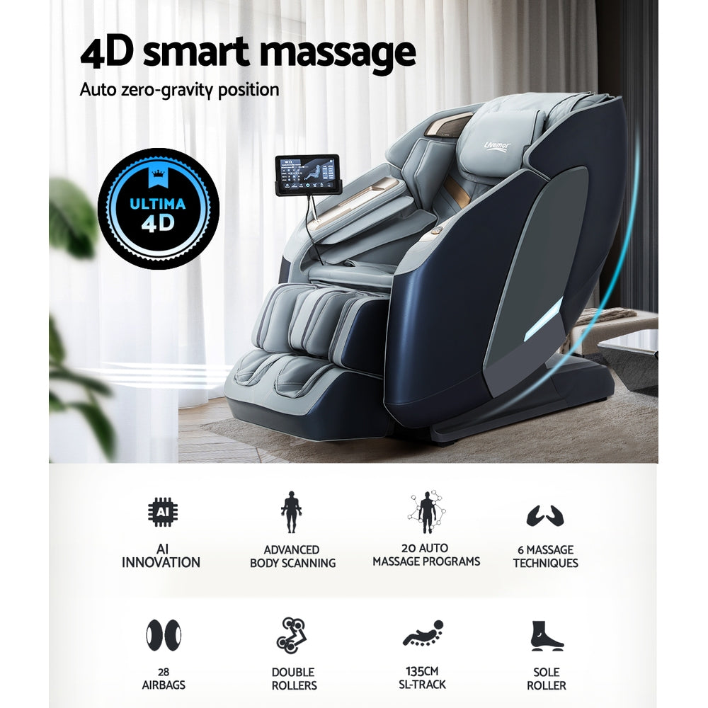 4D Dual-Core Massage Chair