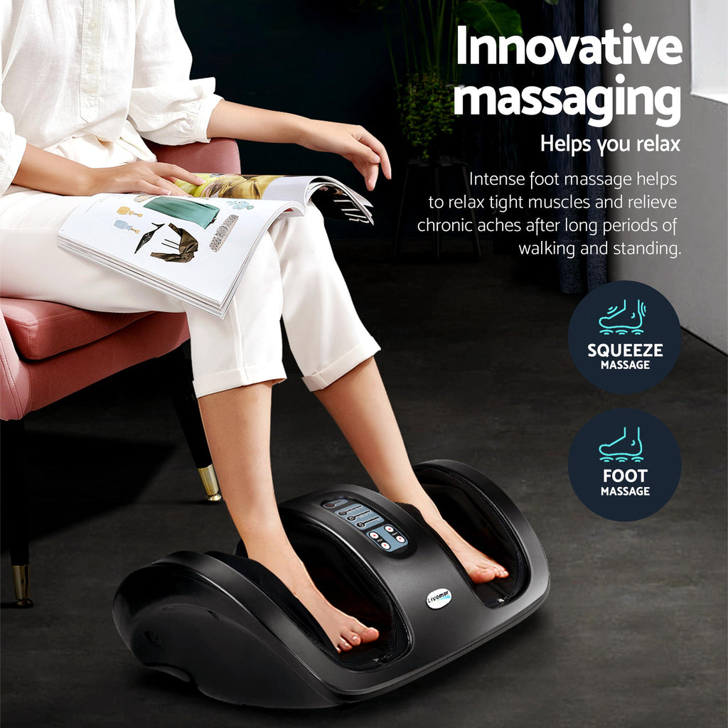 Heated Massage Seat with Foot Massager