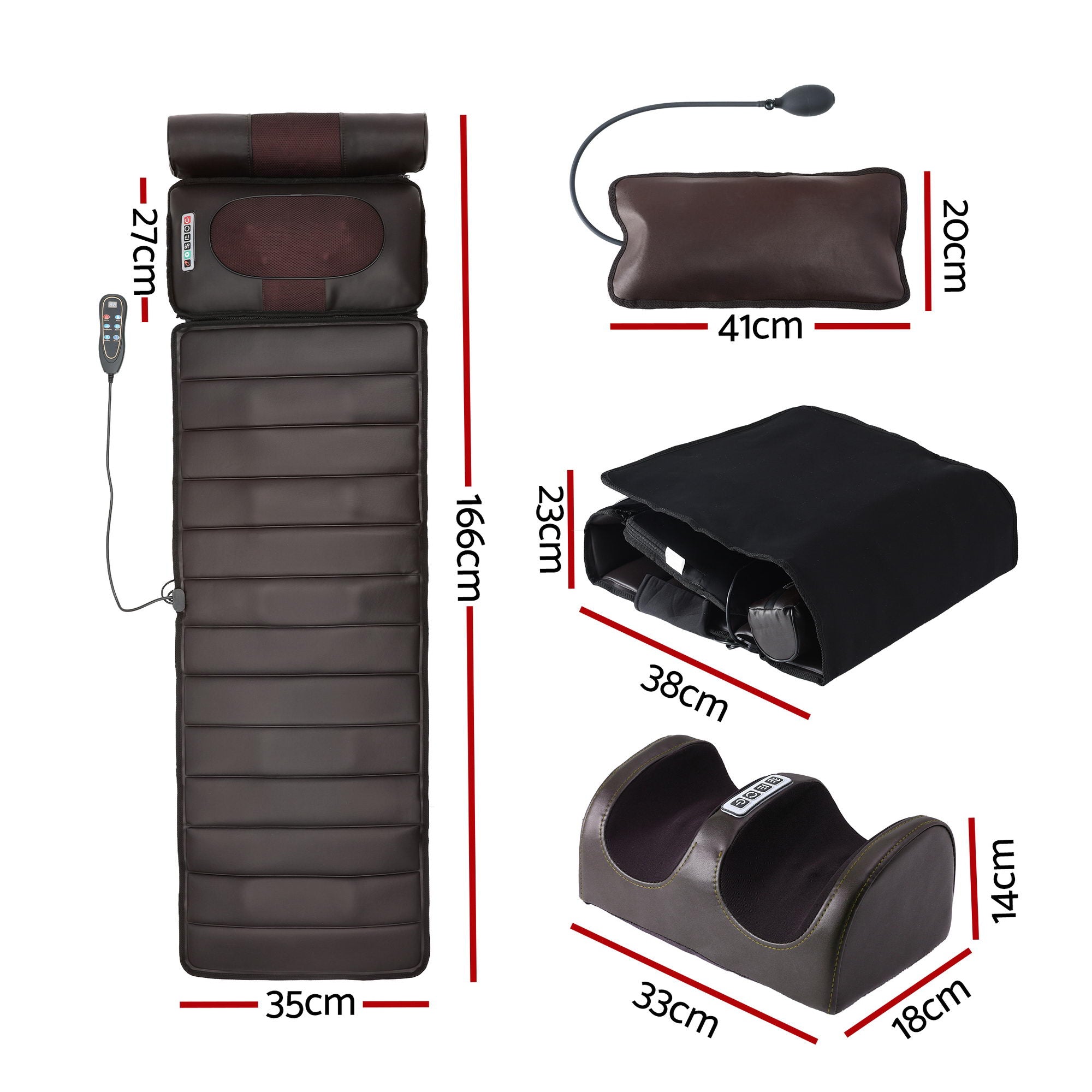 Heated Airbag Massage Mat