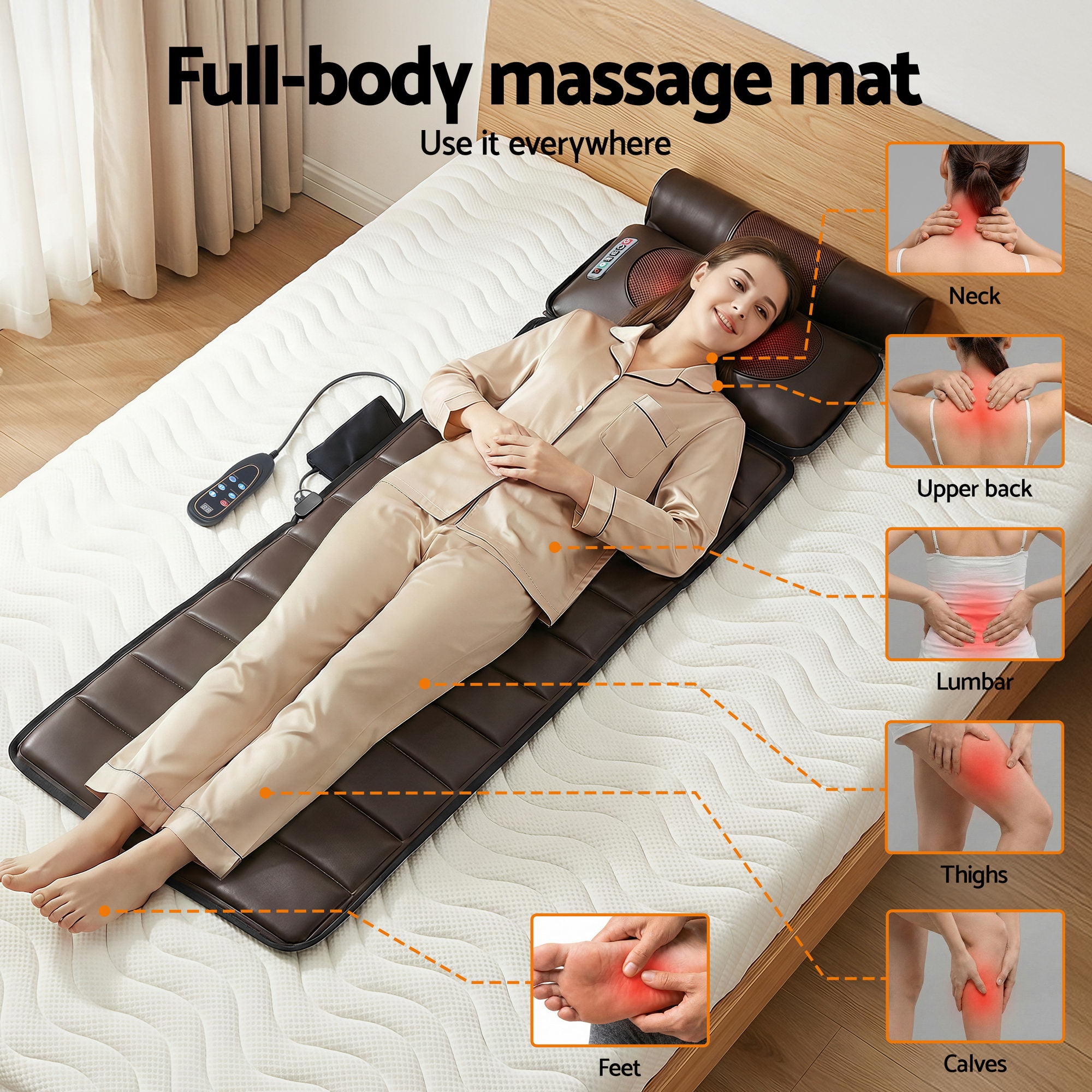 Heated Airbag Massage Mat