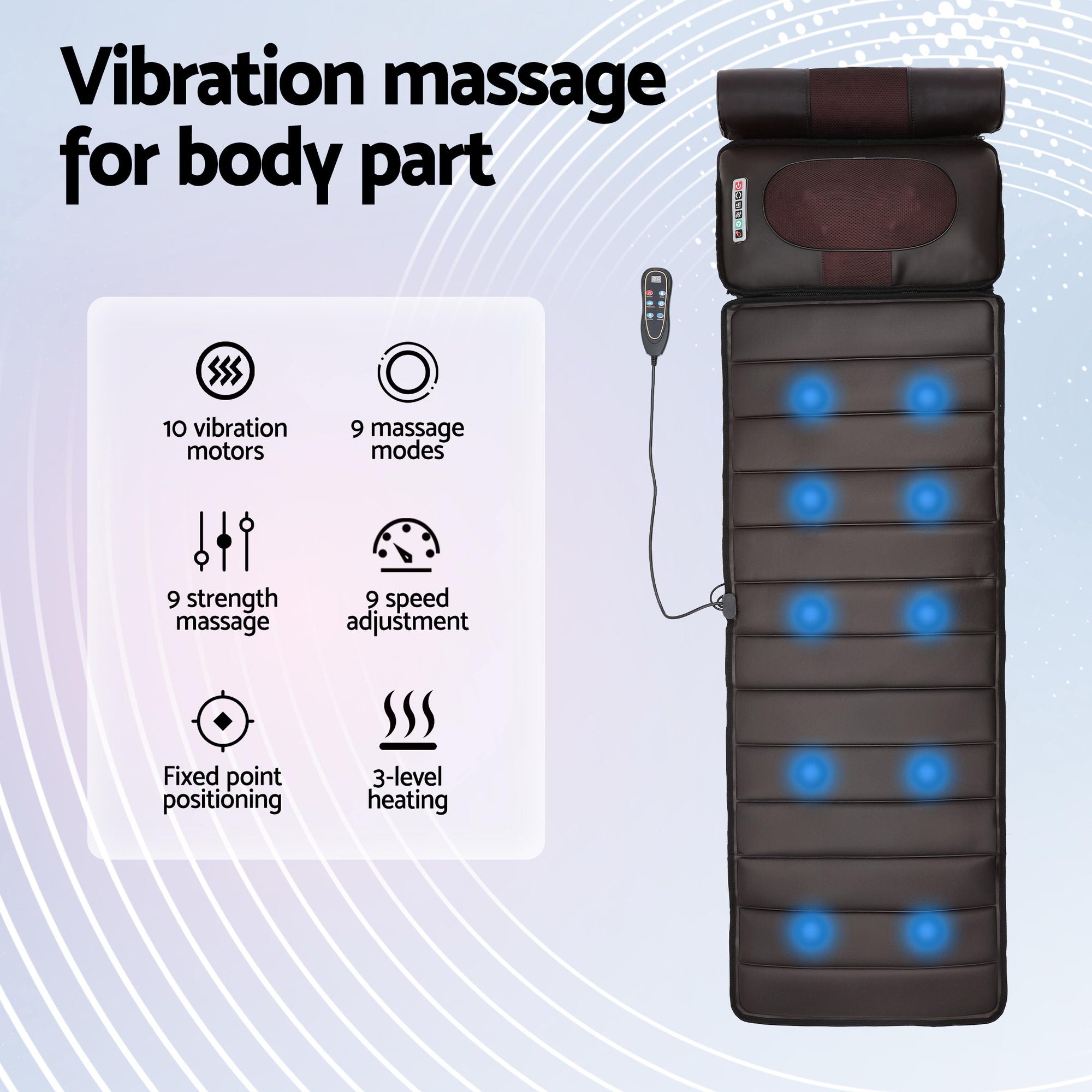 Heated Airbag Massage Mat
