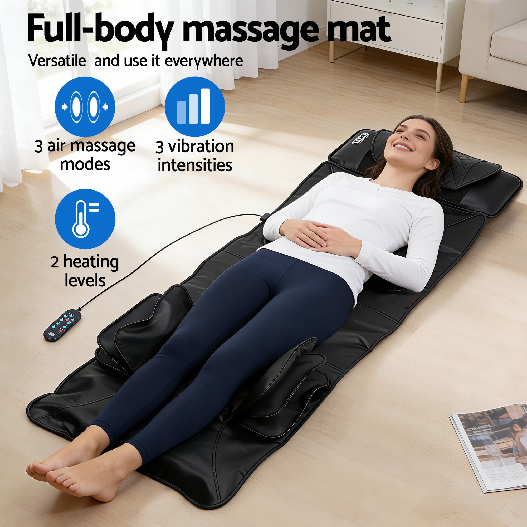 Lumbar Airbag Stretch Massage Mat