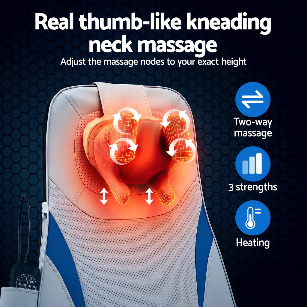 3D Heated Back Massage Cushion