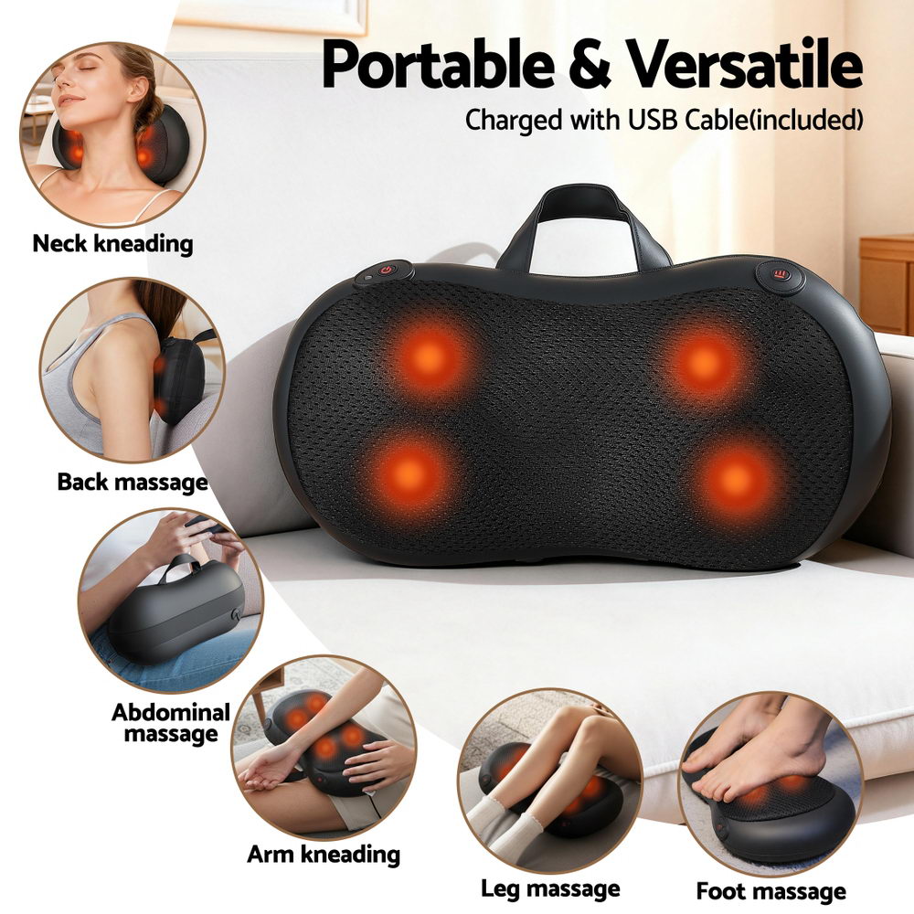 Heated Kneading Neck Massager