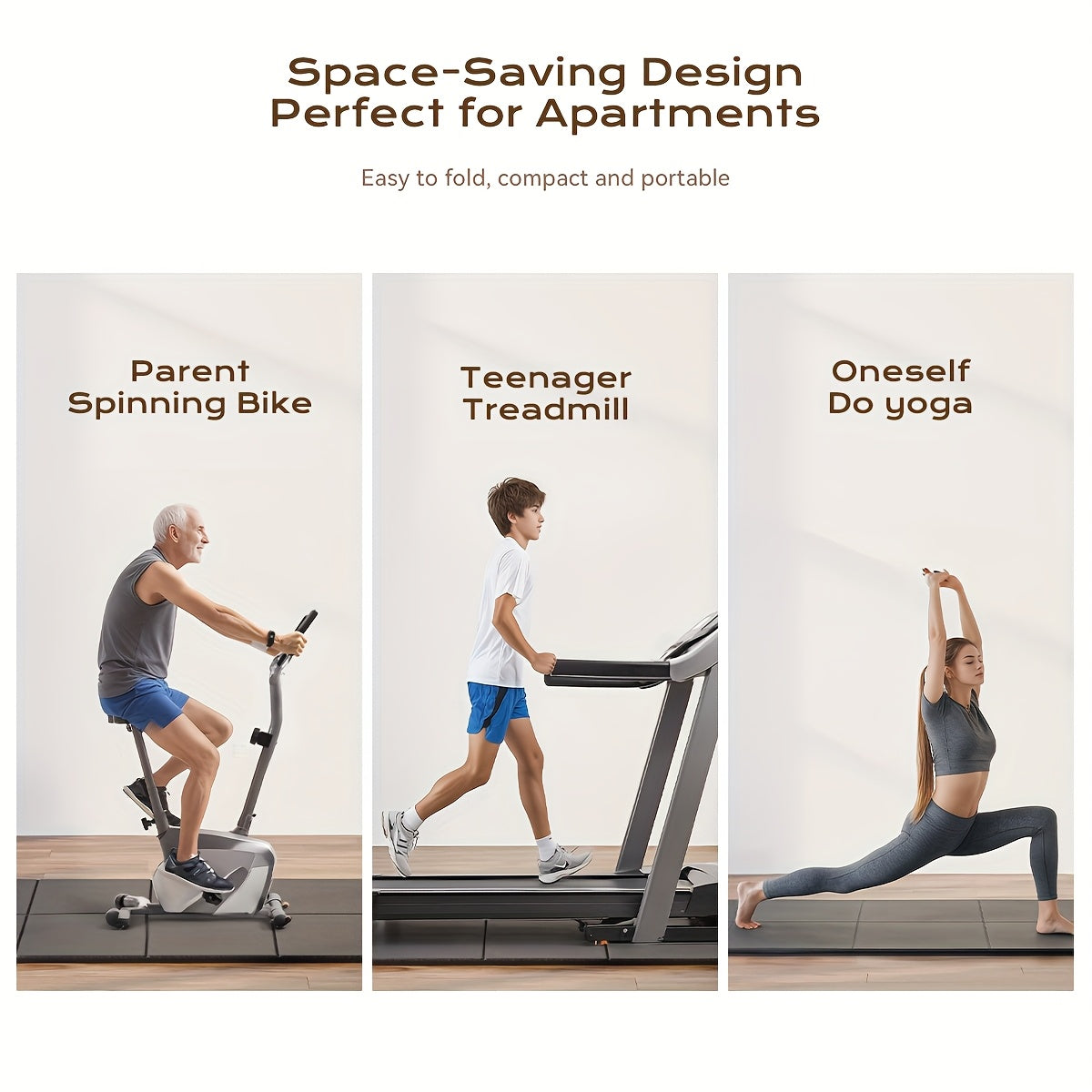 Foldable Anti-Slip Fitness Mat