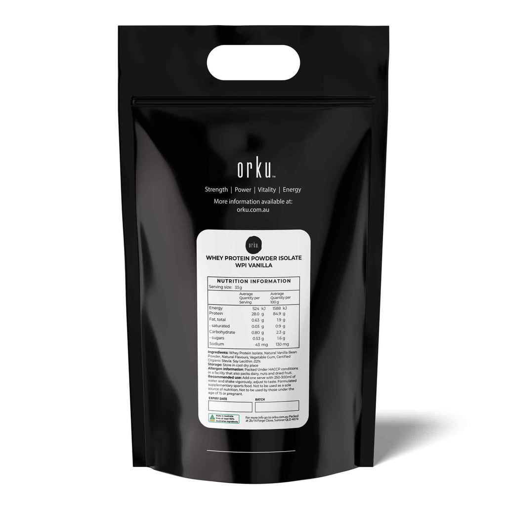 Orku Whey Isolate Vanilla – 10kg