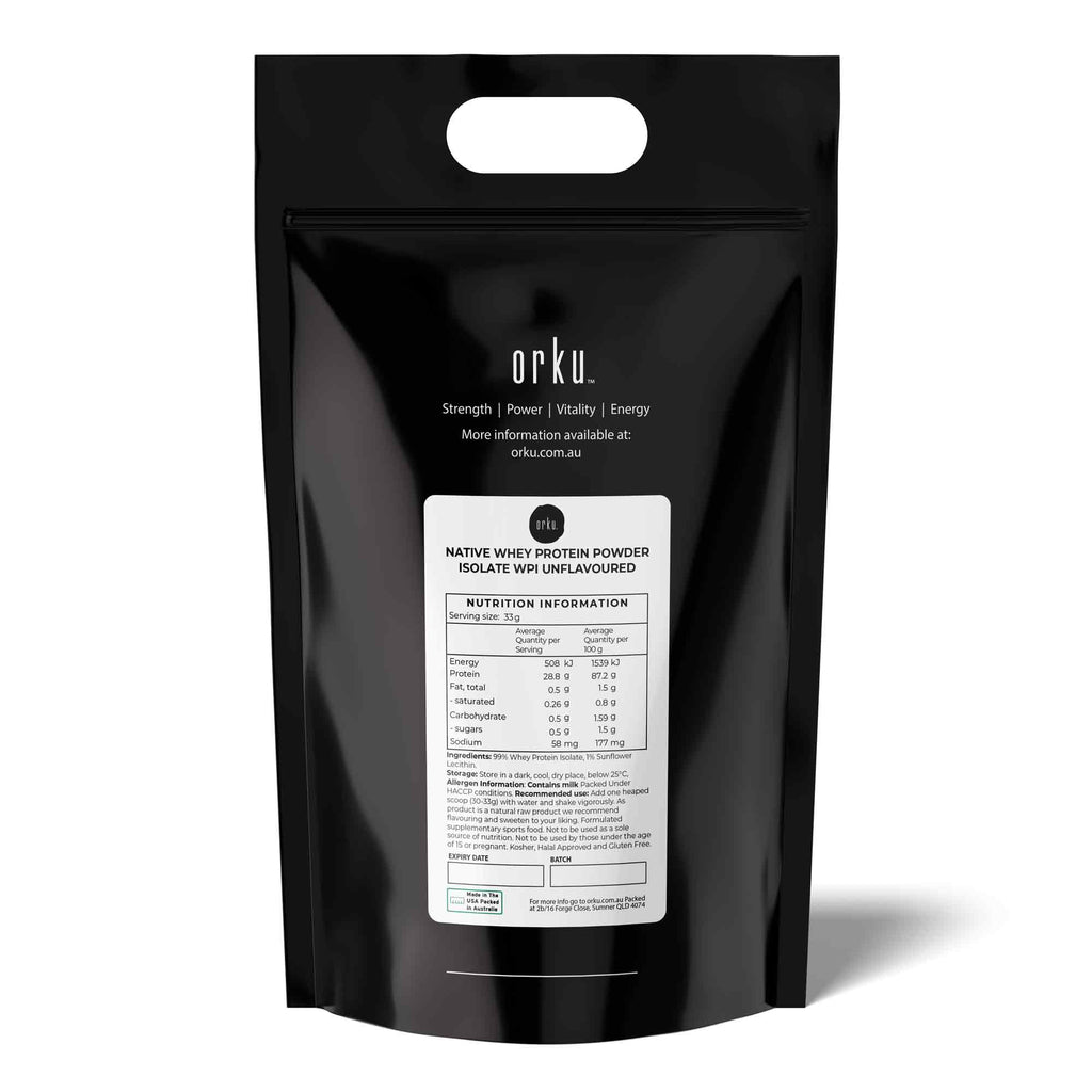 Orku Native Whey Isolate – 10kg