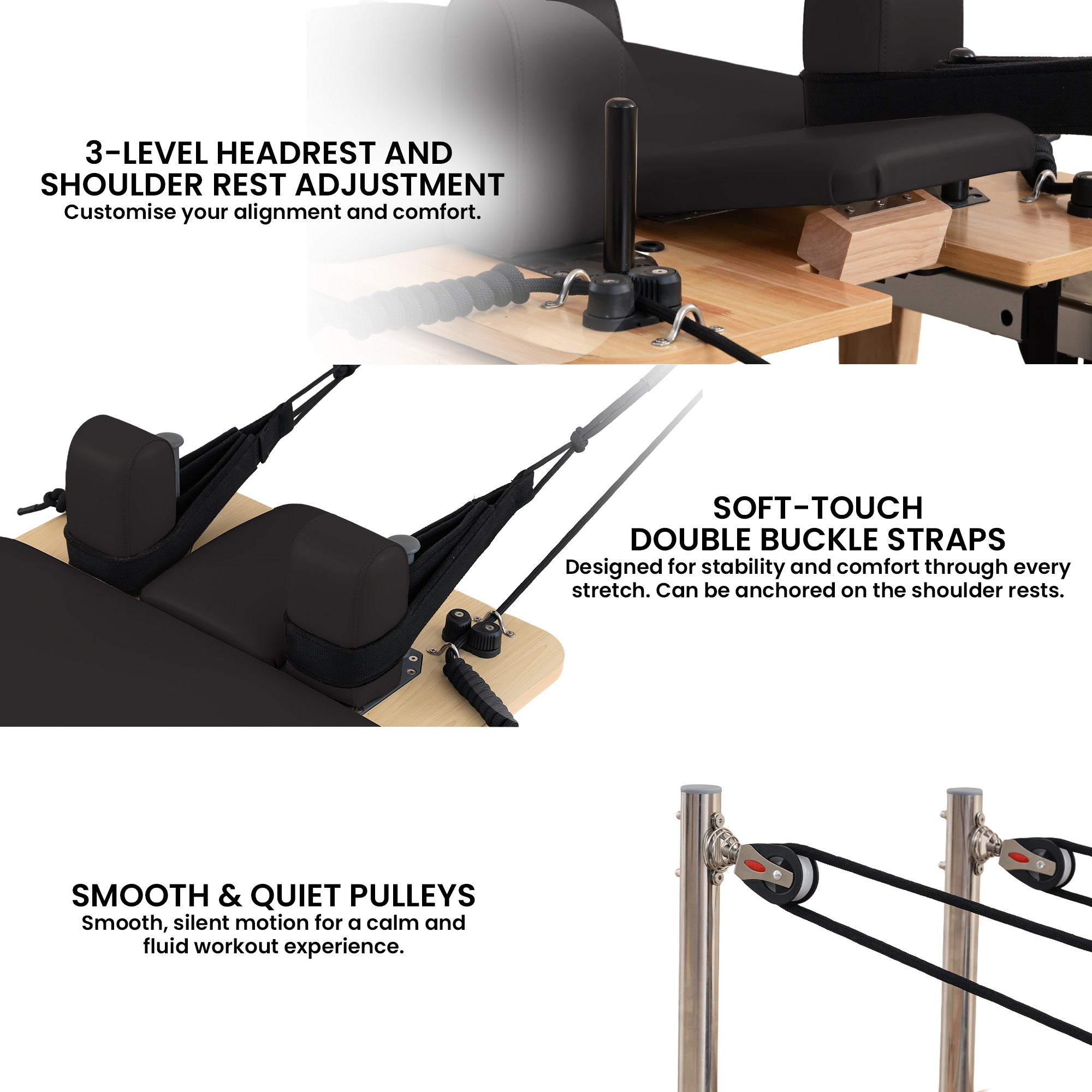 Selina Folding Pilates Reformer