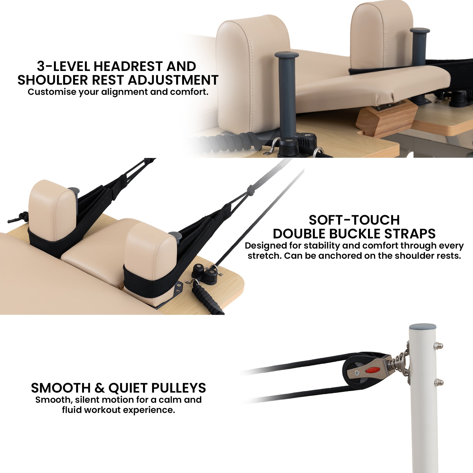 Velora Aluminium Pilates Reformer