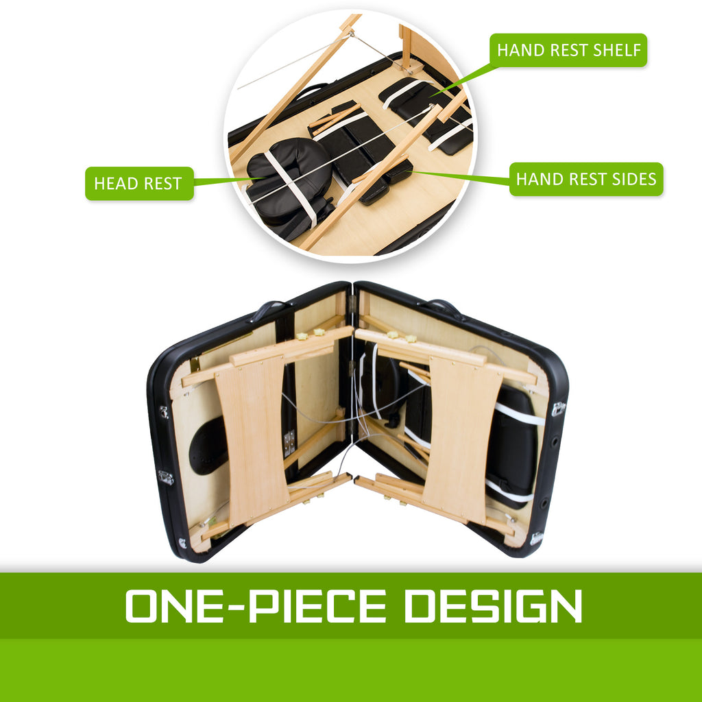 ProFold Massage Table – Black