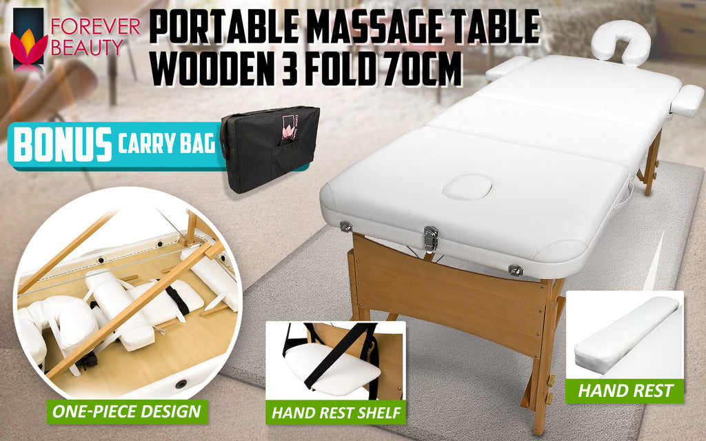 ProFold Massage Table – White