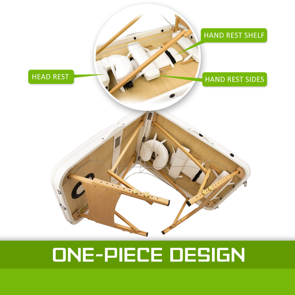 ProFold Massage Table – White