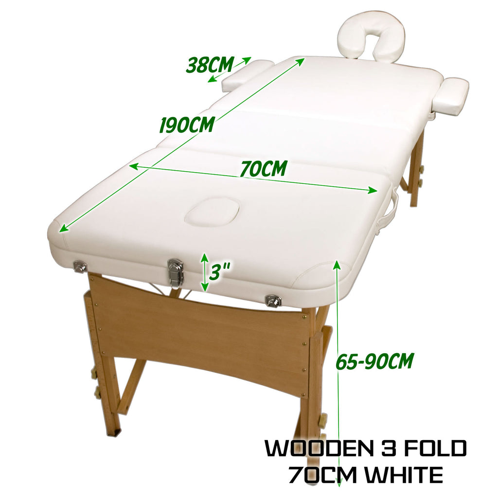 ProFold Massage Table – White