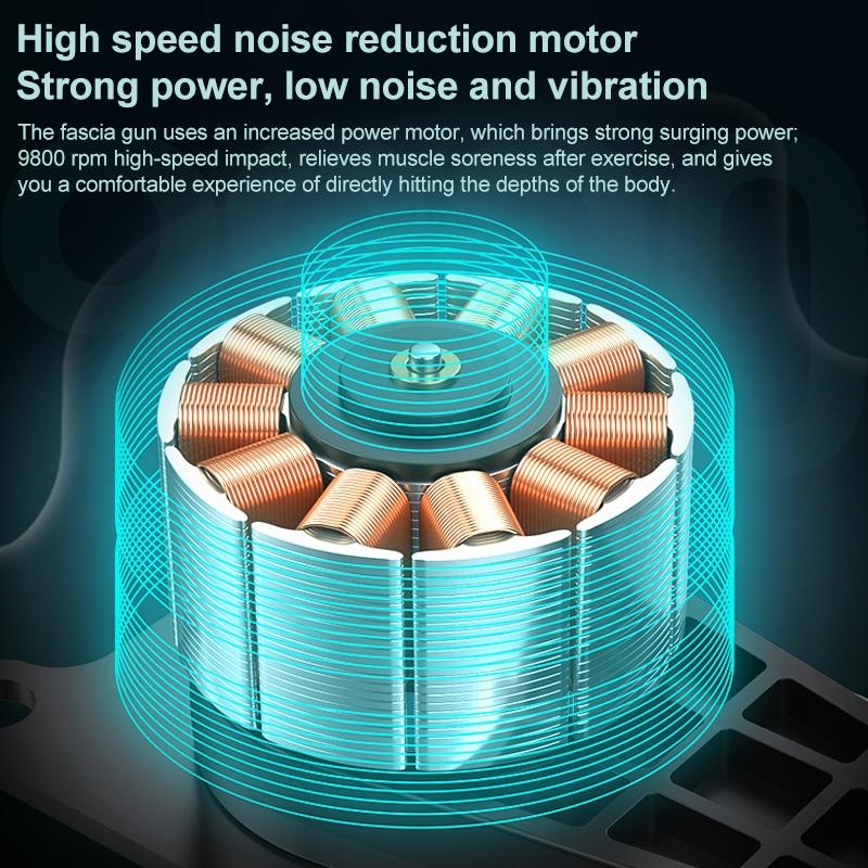 Flagship 6-Gear Fascia Gun