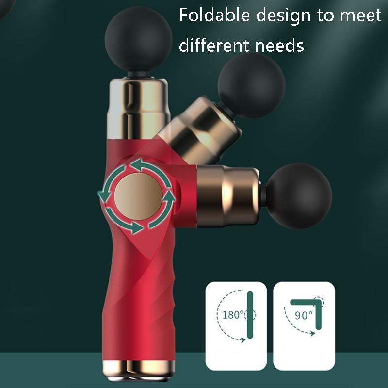 LCD Mini Fascia Gun – Black