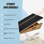 Wooden Adjustable Slant Board