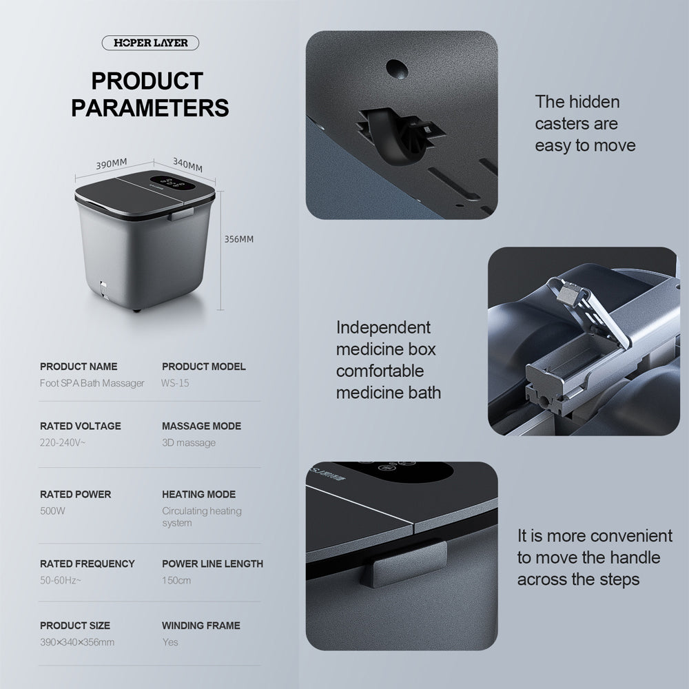 Heated Foot Spa WS-15