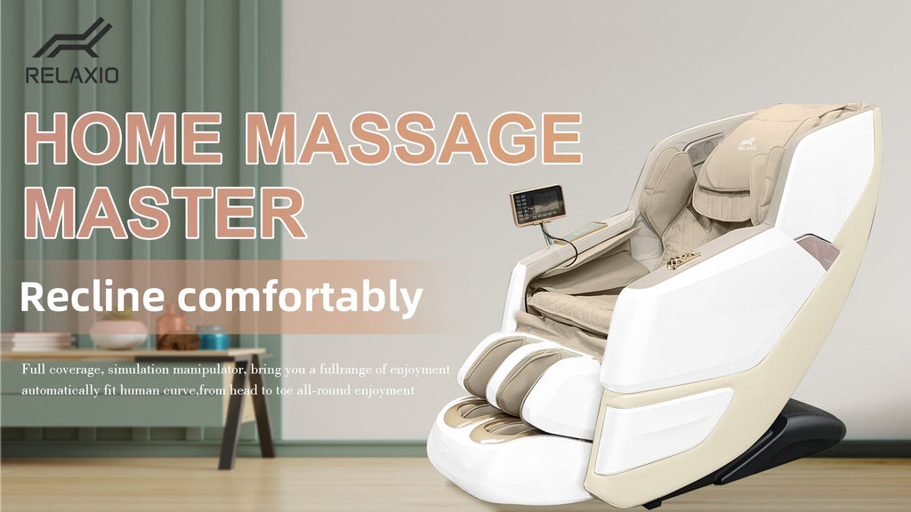 Zero-Gravity Massage Chair – White
