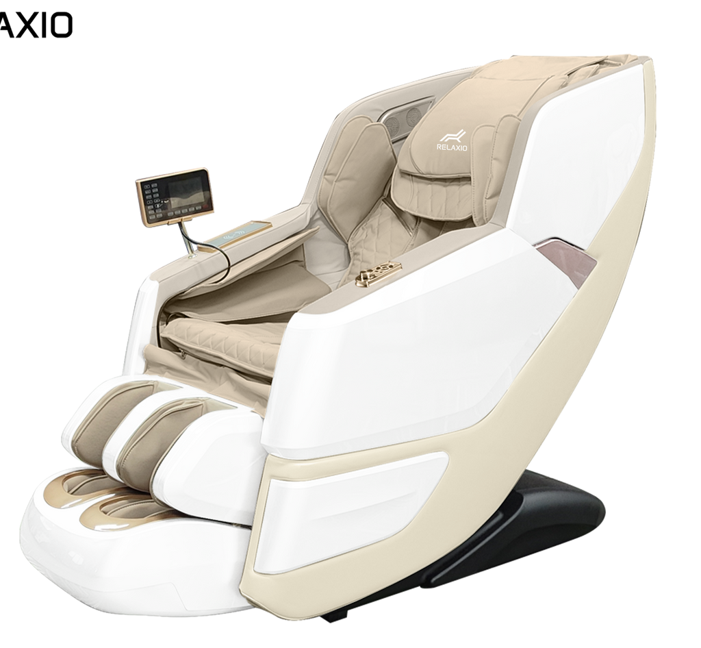 Zero-Gravity Massage Chair – White